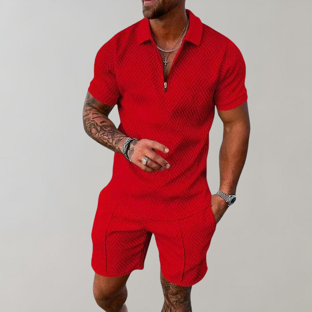 BC Fashion™ | Polo en shorts zomerset voor heren