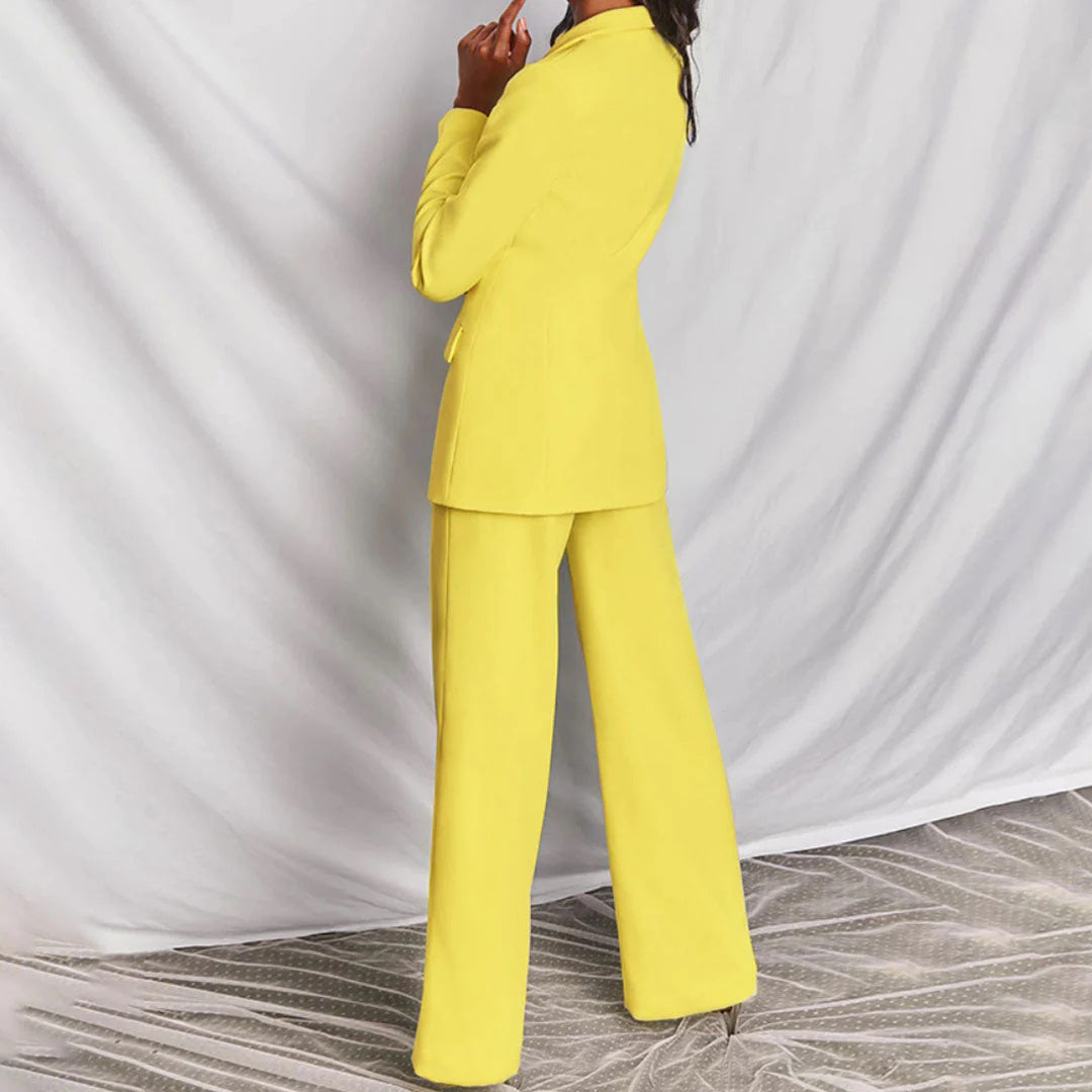 BC Fashion™  | Elegante blazer en broek set